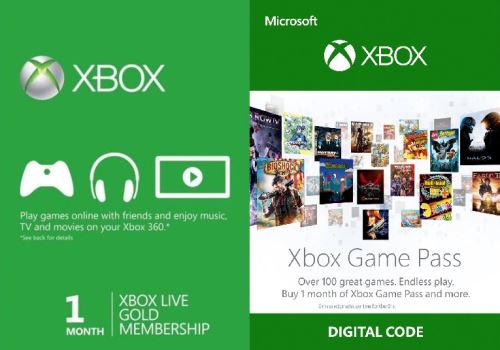 Xbox Live Gold Trial + Game Pass Na 1 mesiac