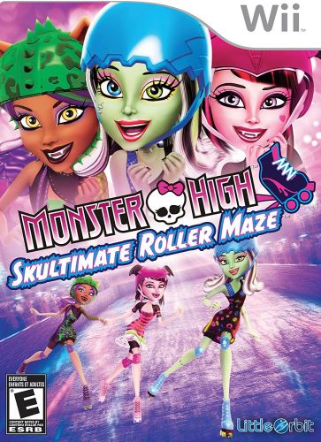 Nintendo Wii Monster High Skultimate Roller Maze