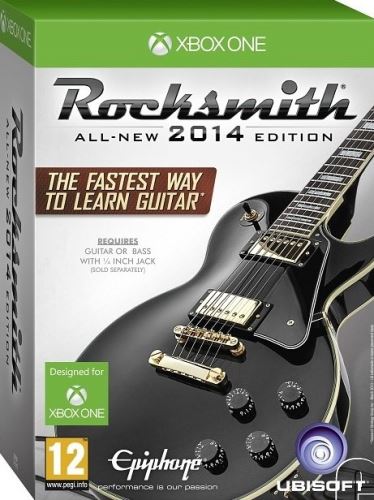 Xbox One Rocksmith 2014 (hra + kábel) (Nová)