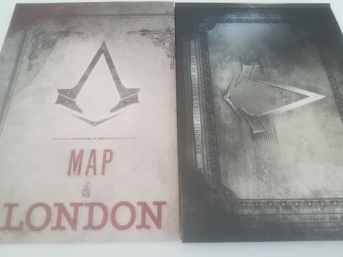 Art Book - The Art of Assassins Creed: Syndicate + Herné Mapa