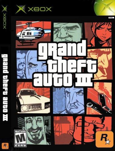 Xbox GTA 3 Grand Theft Auto III