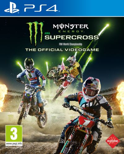 PS4 Monster Energy Supercross 4 (nová)