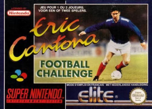 Nintendo SNES Eric Cantona Football Challenge