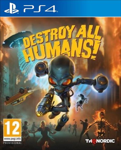 PS4 Destroy all Humans! (Nová)