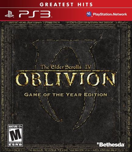 PS3 The Elder Scrolls 4 Oblivion Goty
