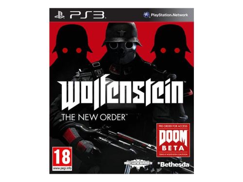 PS3 Wolfenstein The New Order (Nová)