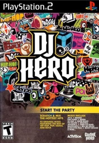 PS2 DJ Hero (iba hra)