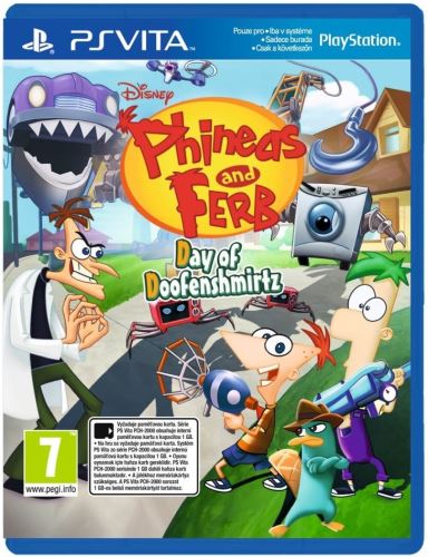 PS Vita Phineas a Ferb: Day of Doofensmirtz (Nová)