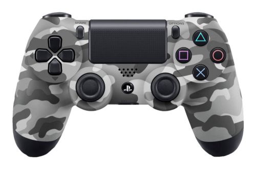 [PS4] Dualshock Sony Ovládač - Urban Camo - šedý maskáč