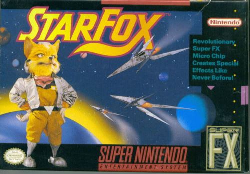 Nintendo SNES Star Fox - NTSC verzia