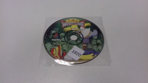 PSX PS1 The Simpsons - Wrestling (1820)