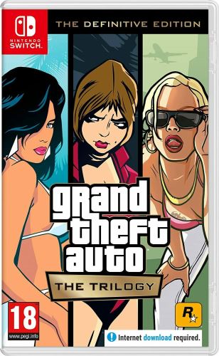 Nintendo Switch GTA Grand Theft Auto Trilogy (nová)