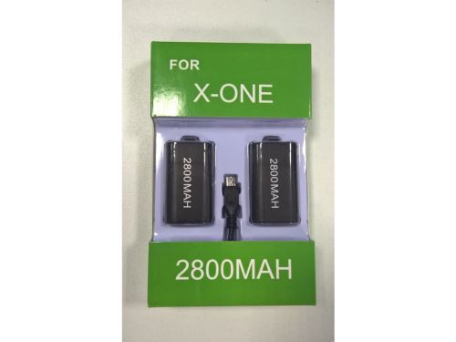 [Xbox One] 2x Akumulátor 2800mAh + USB kábel (nové)