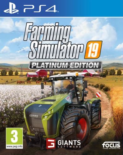 PS4 Farming Simulator 19 - Platinum Edition (CZ) (nová)