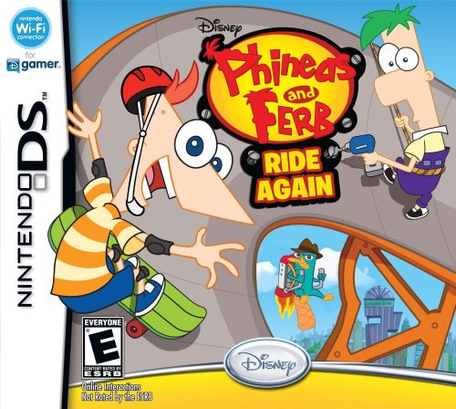 Nintendo DS Phineas a Ferb: Ride Again