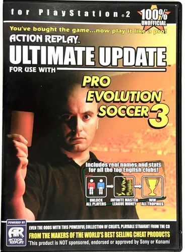 PS2 Pro Evolution Soccer 3 - Action Replay Ultimate Update