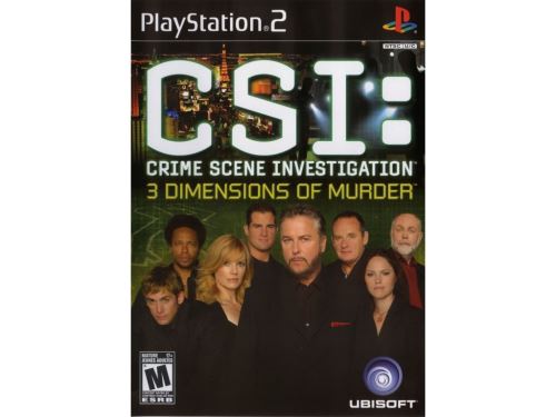 PS2 CSI: 3 Dimensions Of Murder