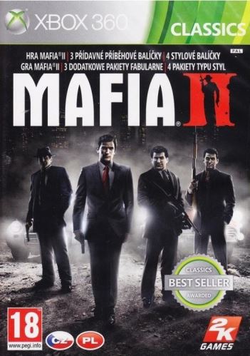 Xbox 360 Mafia 2 Mafia II (CZ) + datadisky
