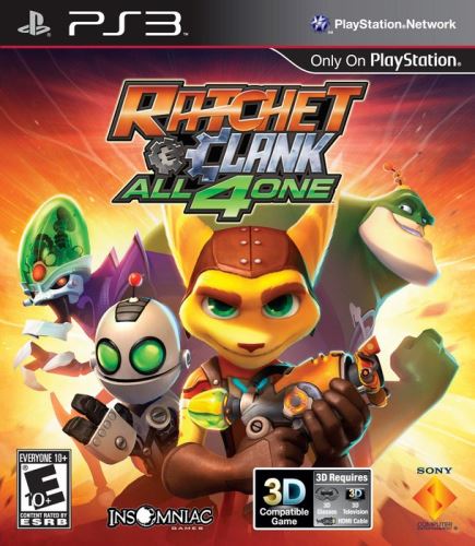 PS3 Ratchet And Clank All4One (bez obalu)
