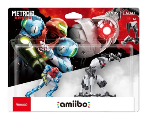 Figúrka Nintendo Amiibo Samus a EMMI 2-Pack Set (nová)