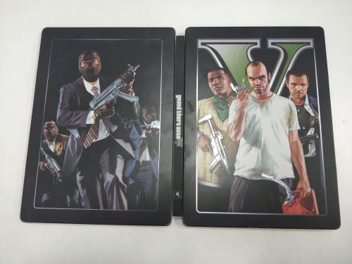 Steelbook - Xbox 360 GTA 5 Grand Theft Auto V (estetická vada)