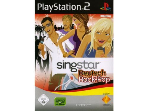 PS2 Singstar - Nemecký Pop-Rock (DE) (bez obalu)
