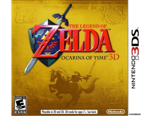 Nintendo 3DS The Legend of Zelda: Ocarina of Time 3D (nová)