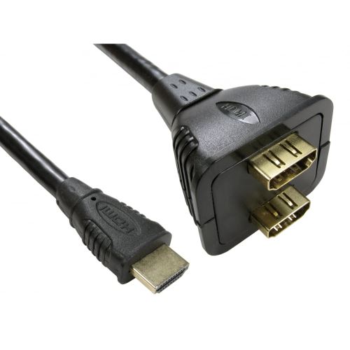HDMI Rozbočovač dvojnásobný - 0,5m
