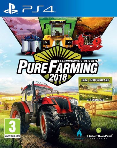 PS4 Pure Farming 2018 (CZ) (nová)