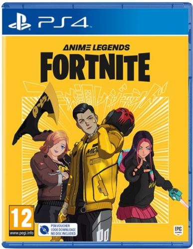 PS4 Fortnite Anime Legends Pack (nová) (LEN KÓD)