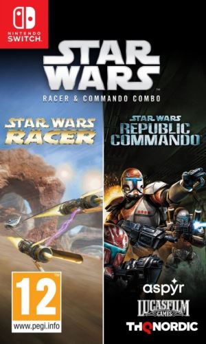 Nintendo Switch Star Wars Racer a Commando Combo (nová)