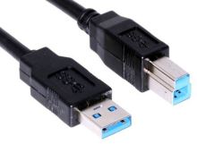Kábel USB PremiumCord 3.0, A - B - 2m - Čierny (nový)