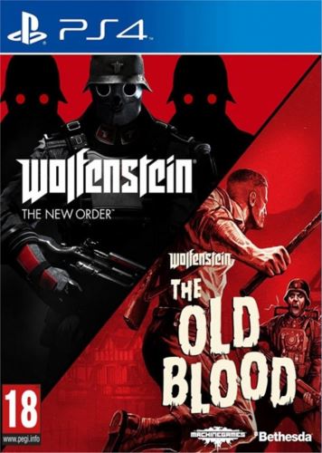 PS4 Wolfenstein: The New Order + The Old Blood (nová)