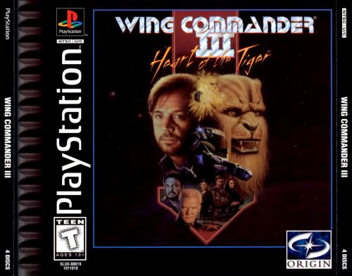 PSX PS1 Wing Commander 3: Heart of the Tiger (2126)