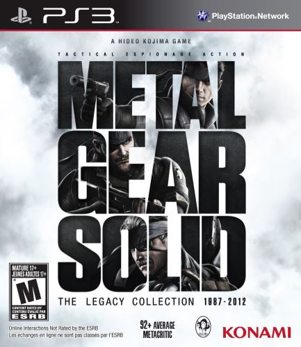 PS3 Metal Gear Solid The Legacy Collection 1987 - 2012