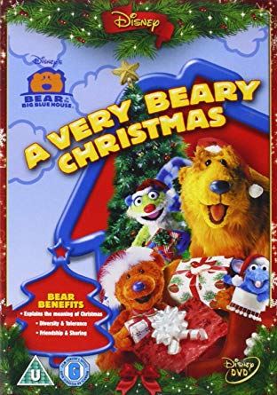 DVD Film Bear in the Big Blue House - Very Beary Christmas