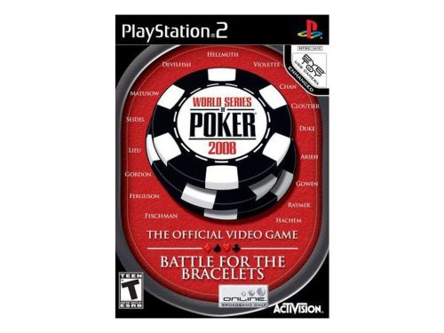 PS2 World Series Of Poker 2008