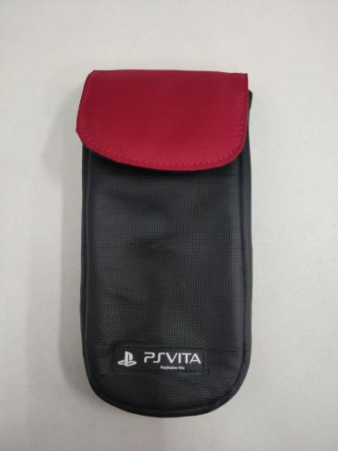 [PS Vita] 4Gamers kožené puzdro - čiernočervenej (estetické vady)