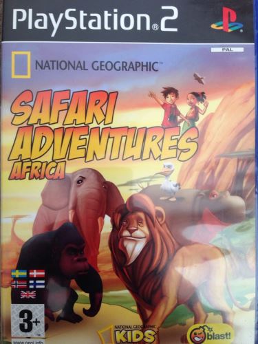 PS2 National Geographic Safari Adventures Africa