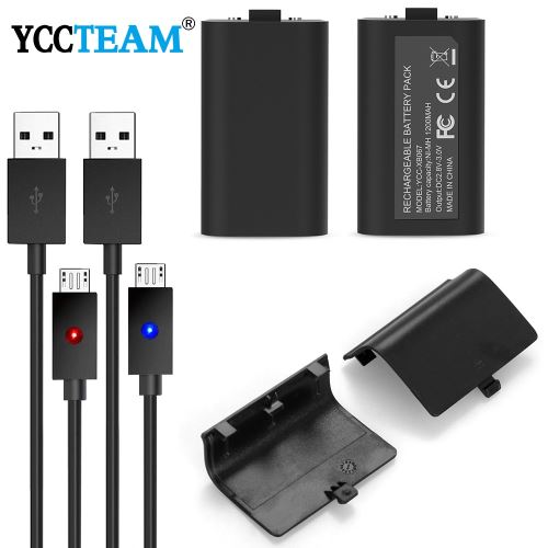 [Xbox One] YCCTEAM Sada 2x akumulátor + 1x USB kábel (nový)