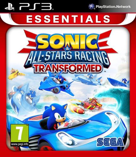 PS3 Sonic And All Stars Racing Transformed