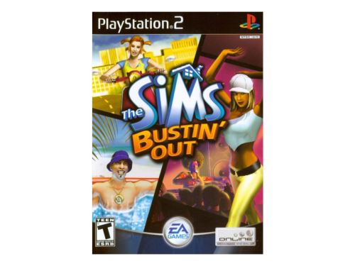 PS2 The Sims Bustin Out