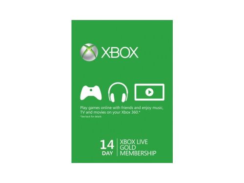 Xbox Live Gold Trial Na 14 dní - Hmotný poukaz