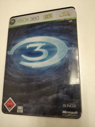 Steelbook + Artbook - Xbox 360 Halo 3 (estetická vada)
