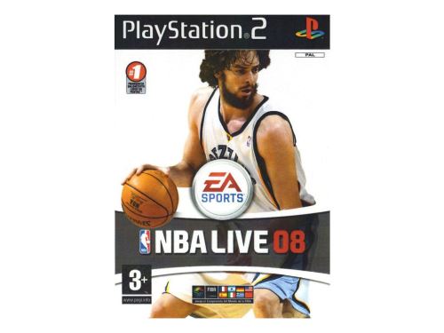 PS2 NBA Live 08 2008