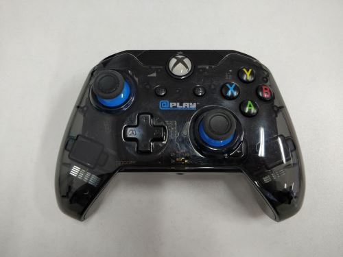 [Xbox One] Drôtový Ovládač Play Gaming Accesories - čierny priehľadný (estetické vady)