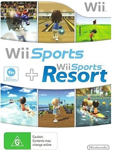 Nintendo Wii - Wii Sports + Wii Sports Resort (Bez obalu)