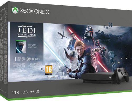 Xbox One X 1TB + Star Wars: Jedi Fallen Order Deluxe Edition (nové)