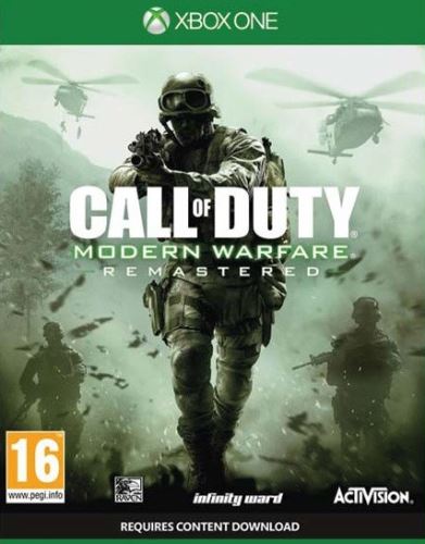 Xbox One Call Of Duty Modern Warfare Remastered (nová)