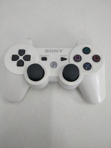 [PS3] Bezdrôtový Ovládač Sony Dualshock - biely (rôzne estetické vady)